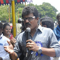 Bose Venkat - Tamilnadu Stage Dancers Union Protest Stills