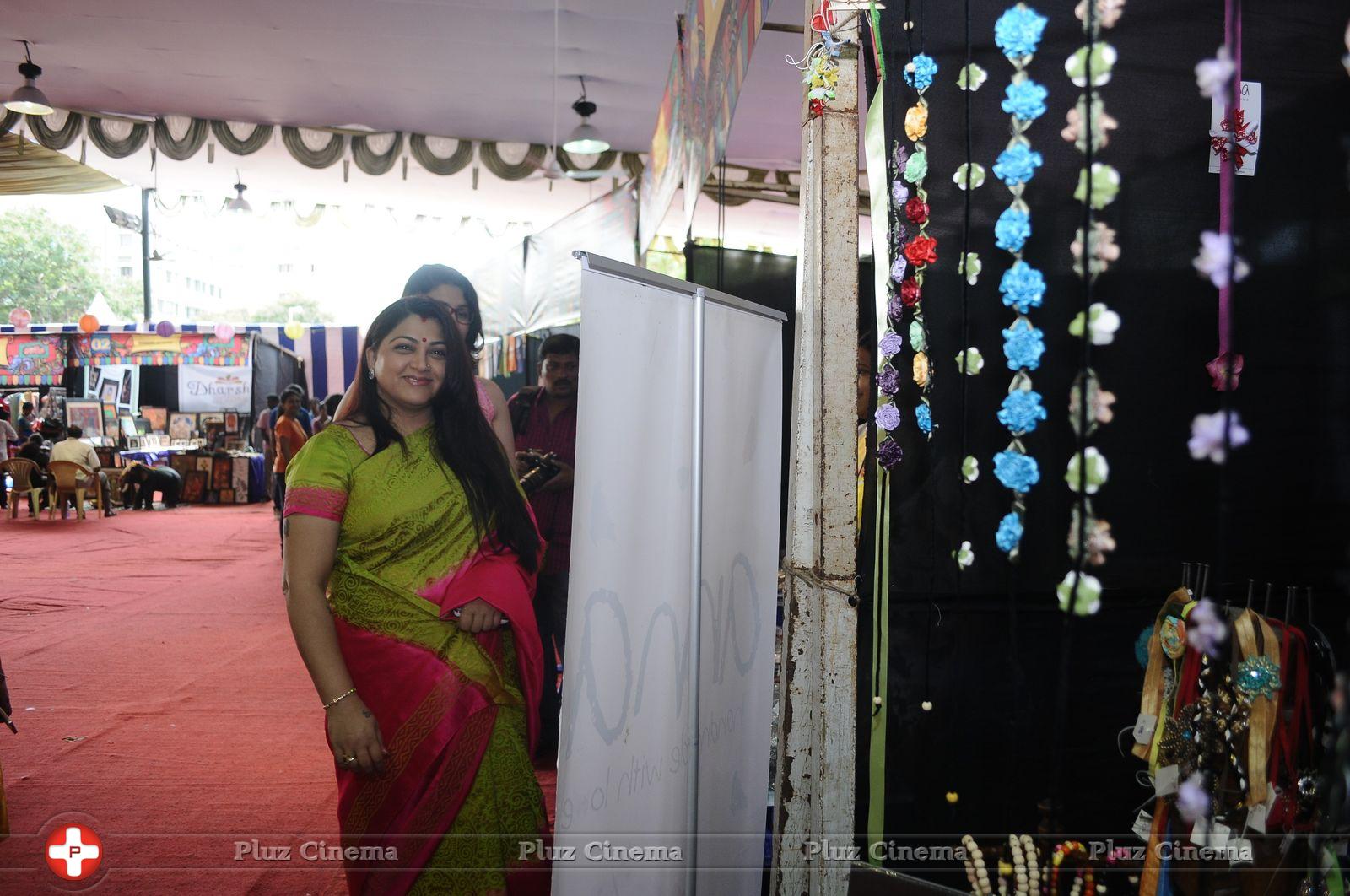 Kushboo Sundar - Anusha Dhayanidhi Alagiri's Weekend Sandhai Launch Stills | Picture 812241