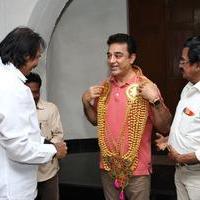Celebrities Greeting Kamal Haasan for getting Padma Bhushan Award Photos | Picture 708926
