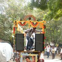 Vijay Fans Celebrating Jilla Movie first day Photos | Picture 695361