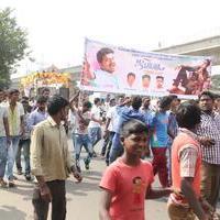 Vijay Fans Celebrating Jilla Movie first day Photos | Picture 695380