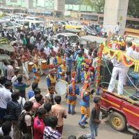 Vijay Fans Celebrating Jilla Movie first day Photos | Picture 695384