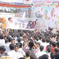 Vijay Fans Celebrating Jilla Movie first day Photos | Picture 695390