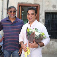 Celebrities Greeting Kamal Haasan for getting Padma Bhushan Award Photos | Picture 703362