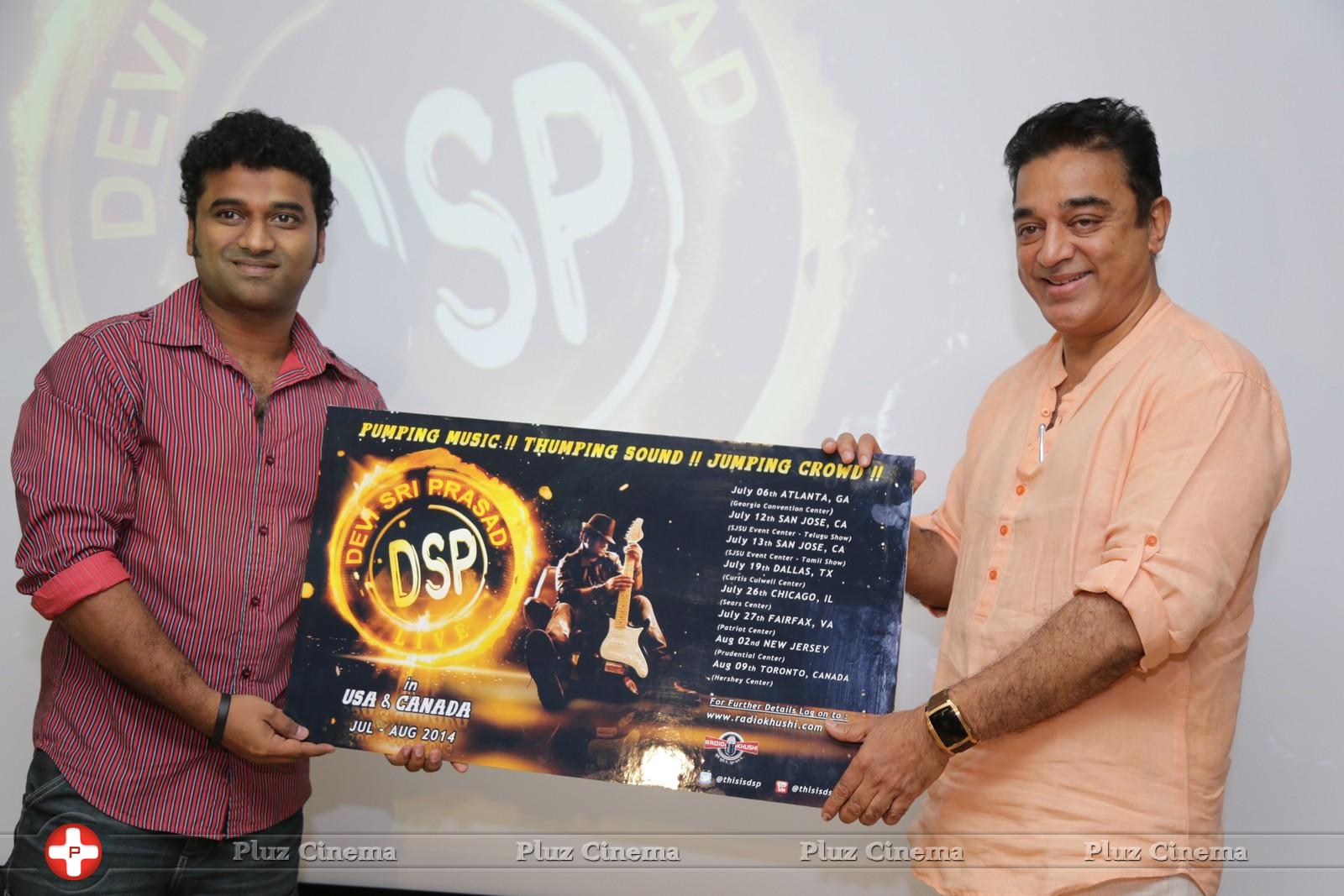Kamal Haasan Reveals the poster of DSP USA Canada Tour Photos | Picture 772017