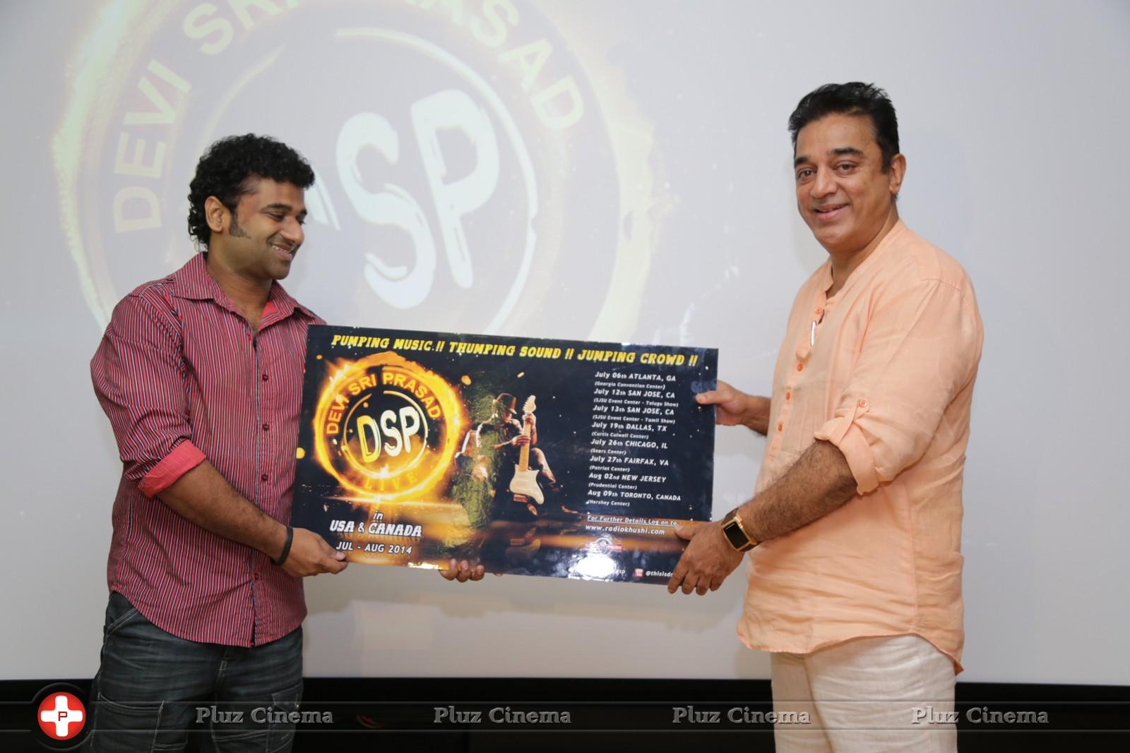 Kamal Haasan Reveals the poster of DSP USA Canada Tour Photos | Picture 772018