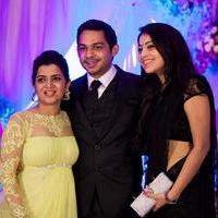 Ramya Subramanian - Anchor DD and Srikanth Wedding Reception Stills