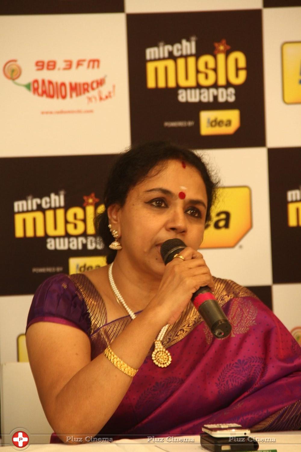 Sudha Raghunathan - Grand Jury Of Mirchi Music Awards South Meet Stills | Picture 784251