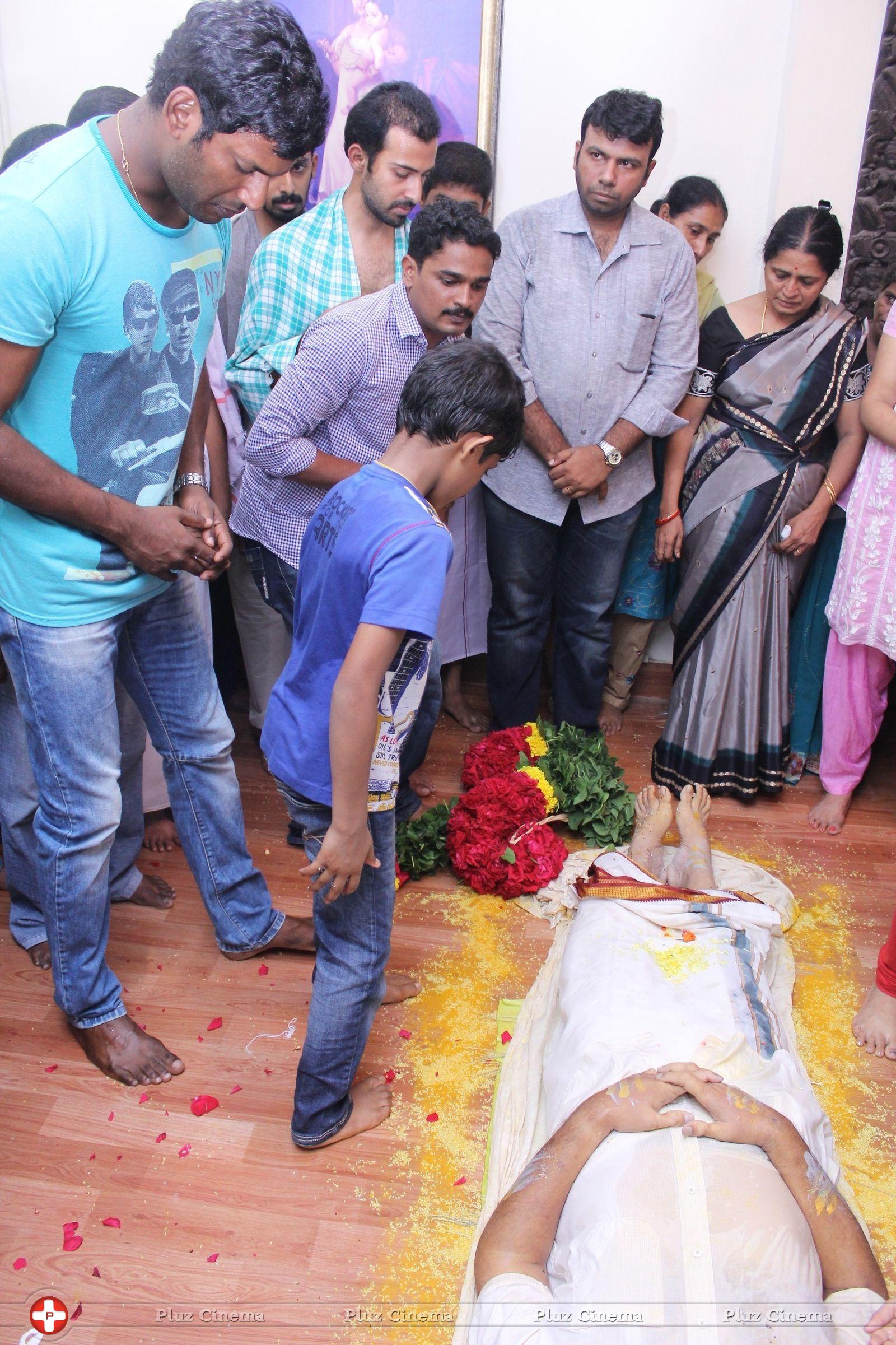 Celebs Pays Homage to Artist Manager Ajith Passed Photos | Picture 818825