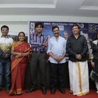 Y Gee Mahendra Paritchaikku Neramachu Stage Drama Press Meet Stills