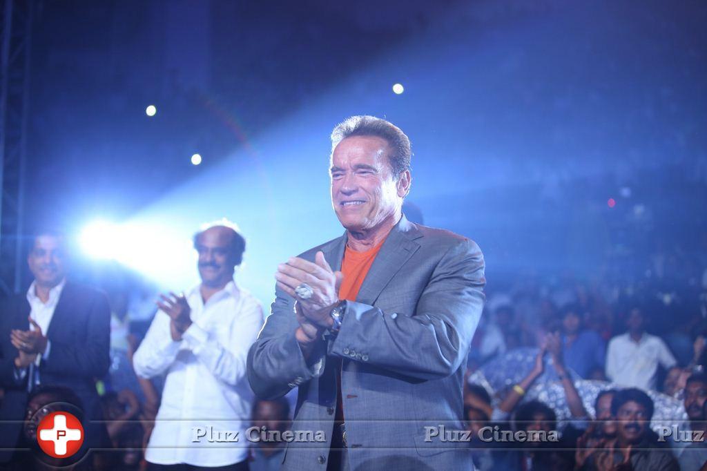 Arnold Schwarzenegger - I Movie Audio Launch Stills | Picture 825607