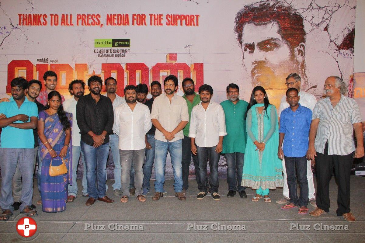 Madras Movie Success Meet Stills | Picture 836895