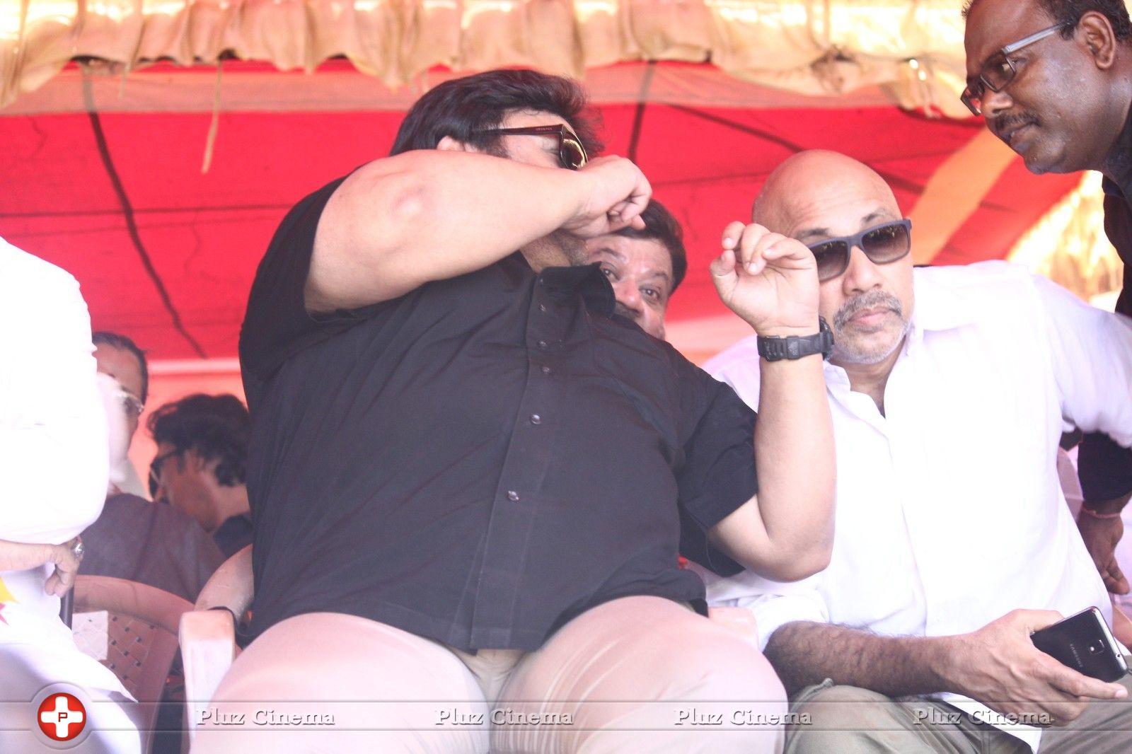 Tamil Film Industry Hunger Strike Against Jayalalitha Judgment Photos | Picture 837662