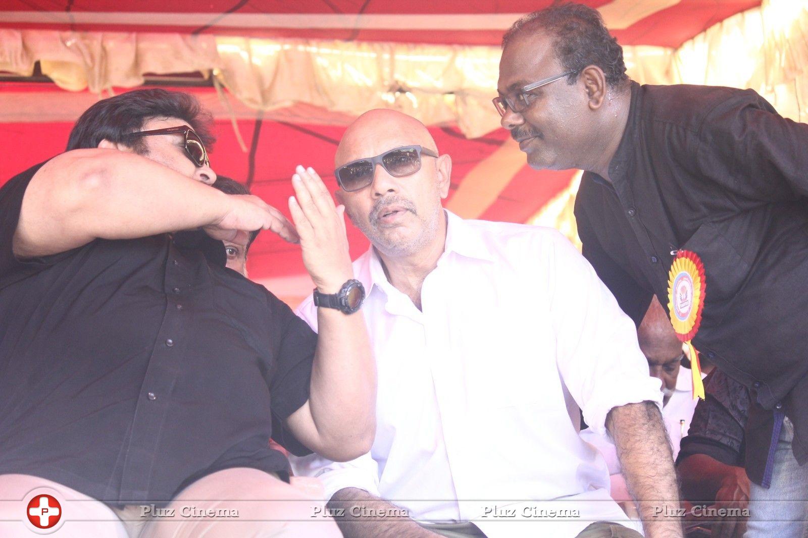 Tamil Film Industry Hunger Strike Against Jayalalitha Judgment Photos | Picture 837669