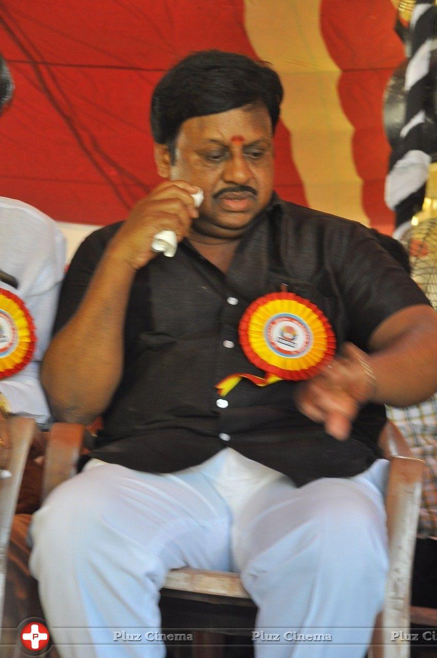 Ramarajan - Tamil Film Industry Hunger Strike Against Jayalalitha Judgment Photos | Picture 837601