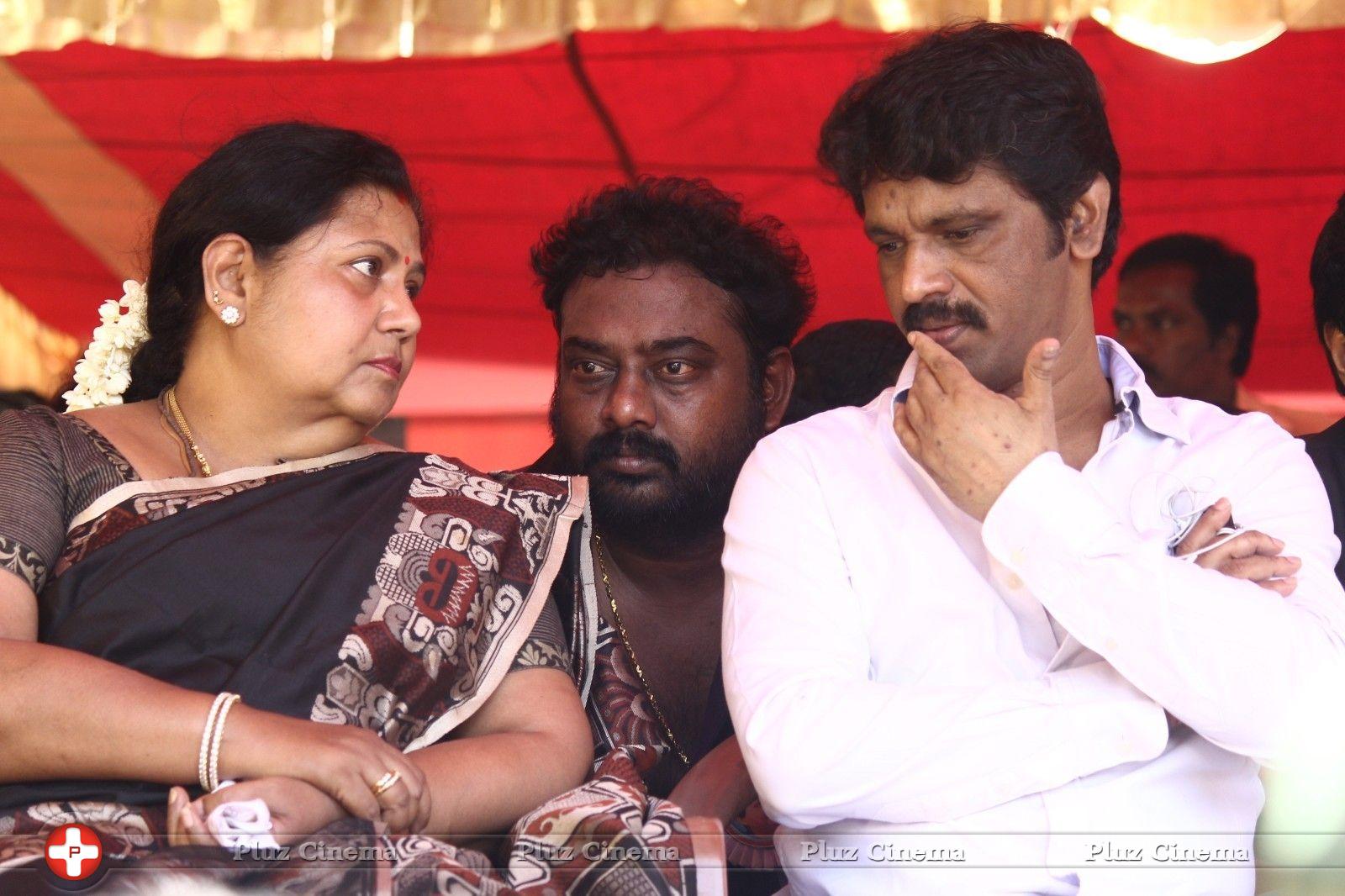 Tamil Film Industry Hunger Strike Against Jayalalitha Judgment Photos | Picture 837709