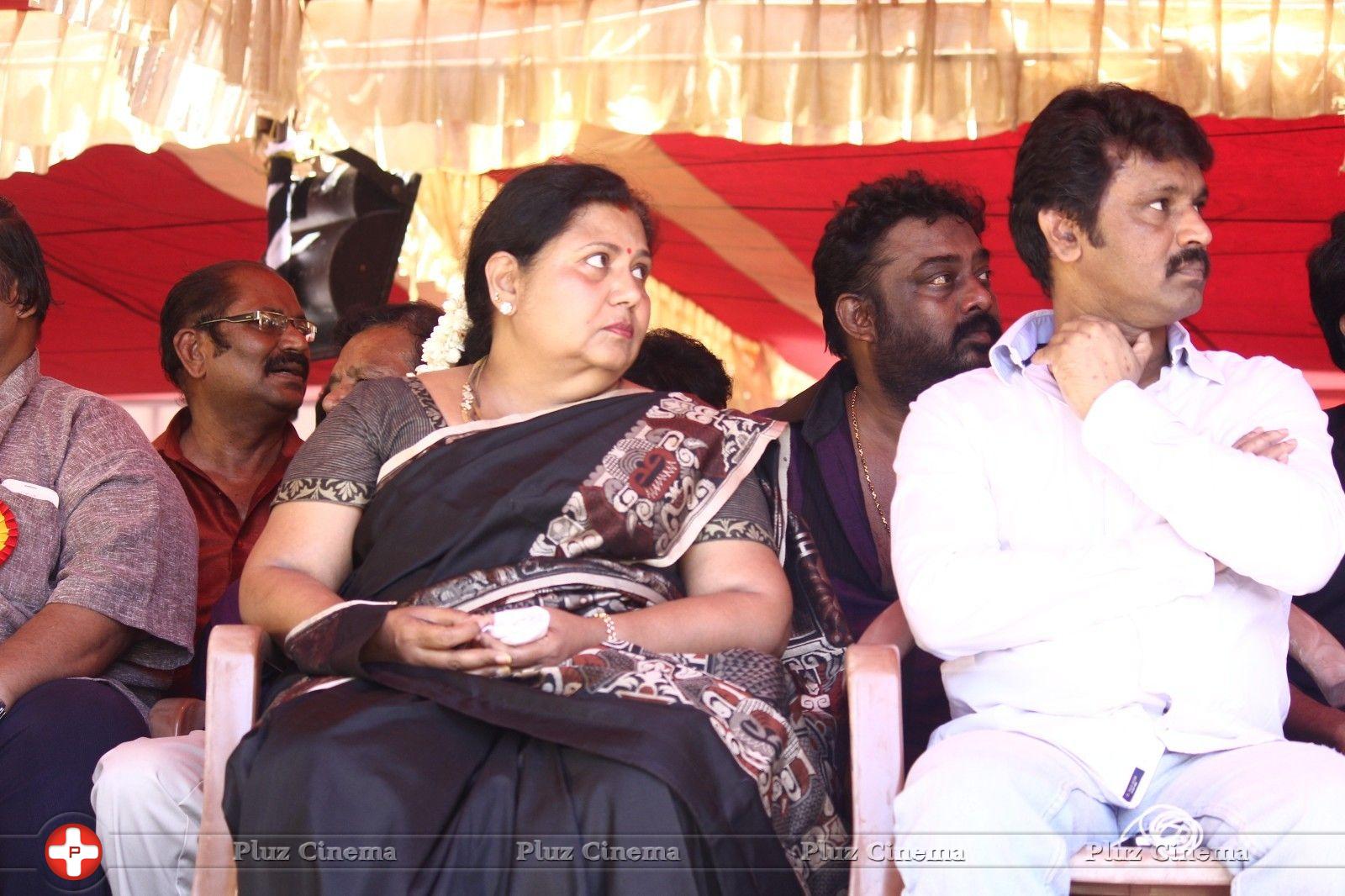 Tamil Film Industry Hunger Strike Against Jayalalitha Judgment Photos | Picture 837725