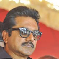Sarath Kumar - Tamil Film Industry Hunger Strike Against Jayalalitha Judgment Photos | Picture 837564