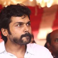 Karthi - Tamil Film Industry Hunger Strike Against Jayalalitha Judgment Photos | Picture 837755