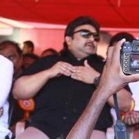 Prabhu - Tamil Film Industry Hunger Strike Against Jayalalitha Judgment Photos