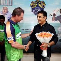 Lyca Kovai Kings Team Met Chevalier Kamal Haasan Stills | Picture 1399979