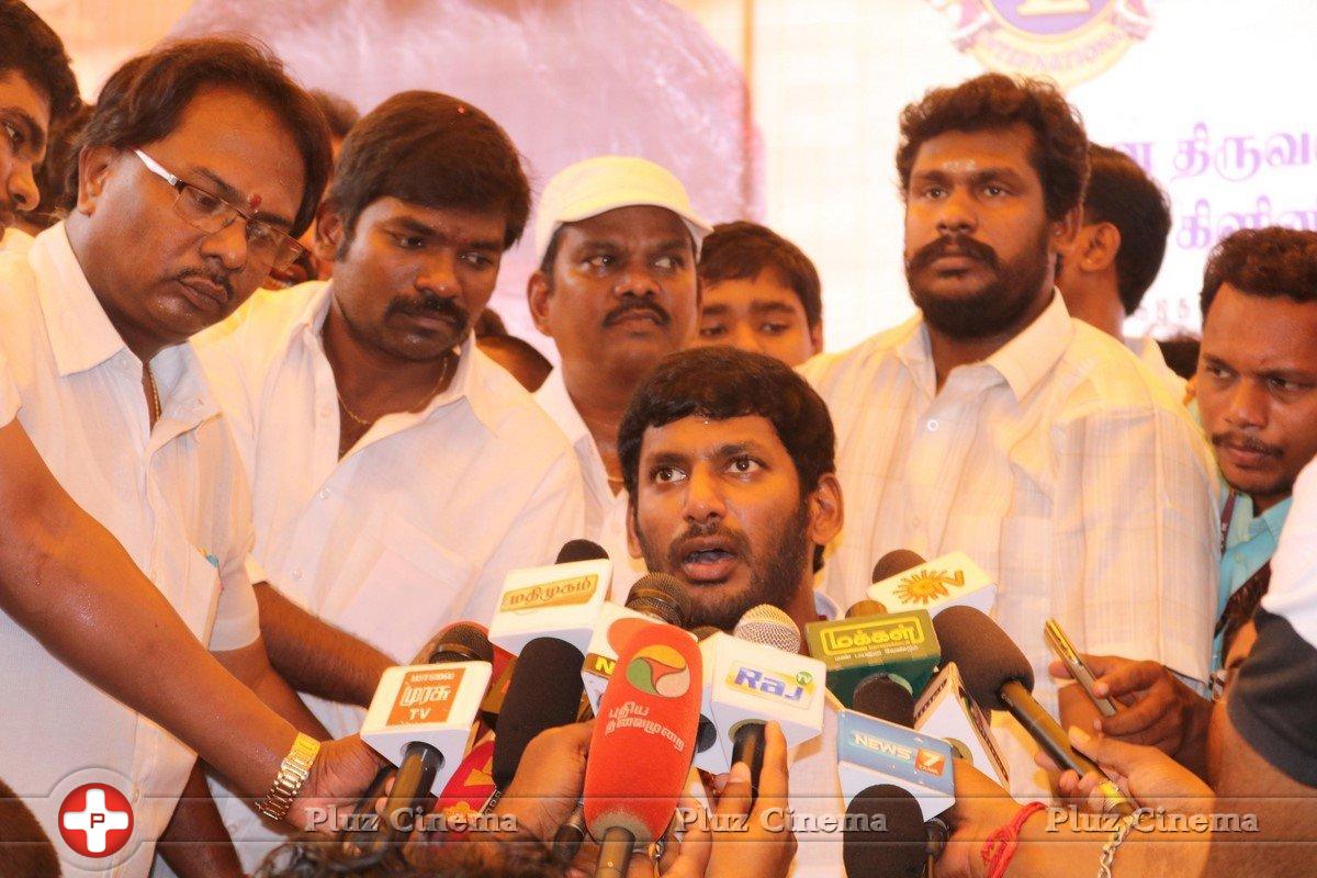 Vishal Birthday Celebration Stills | Picture 1402740