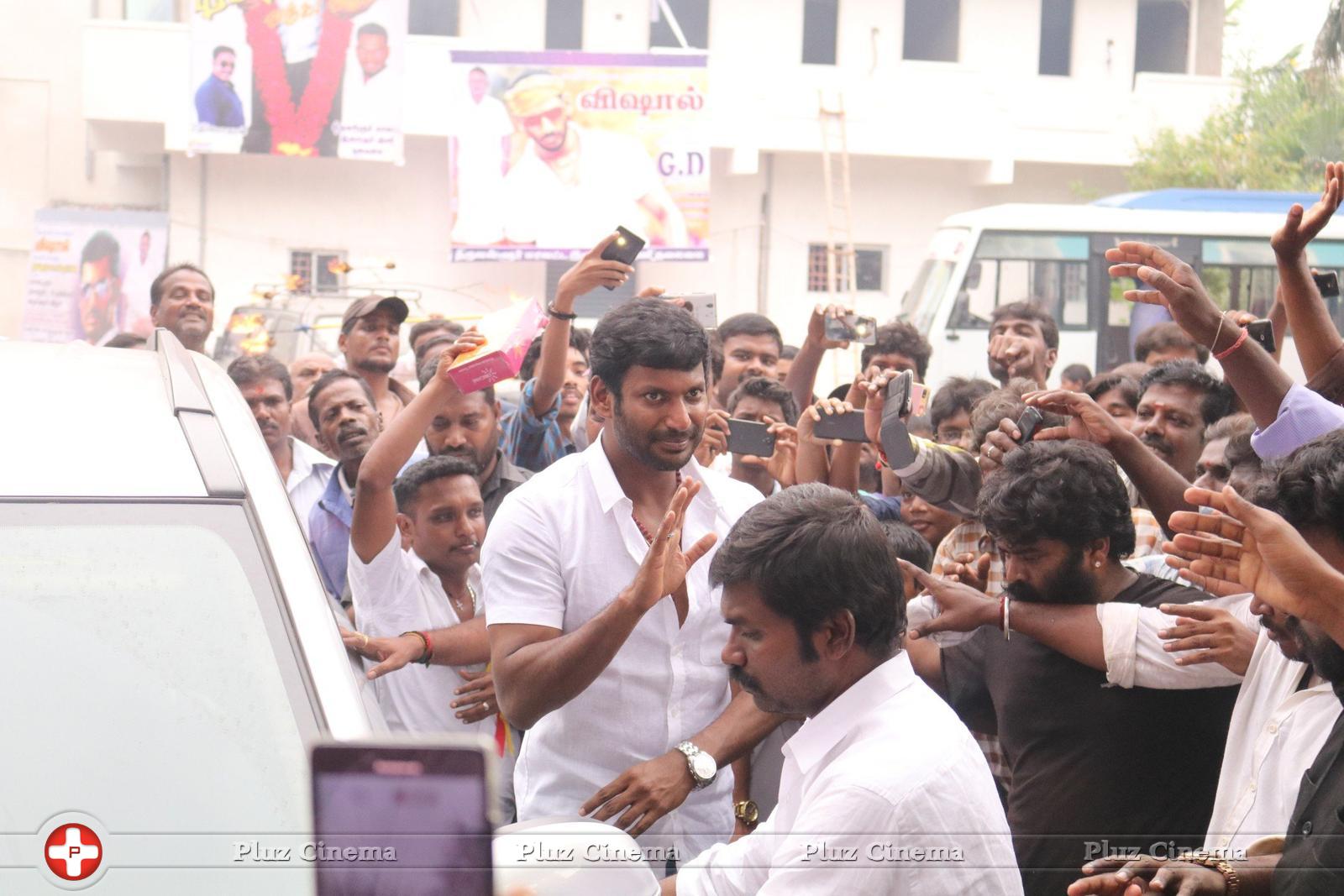 Vishal Birthday Celebration Stills | Picture 1402753