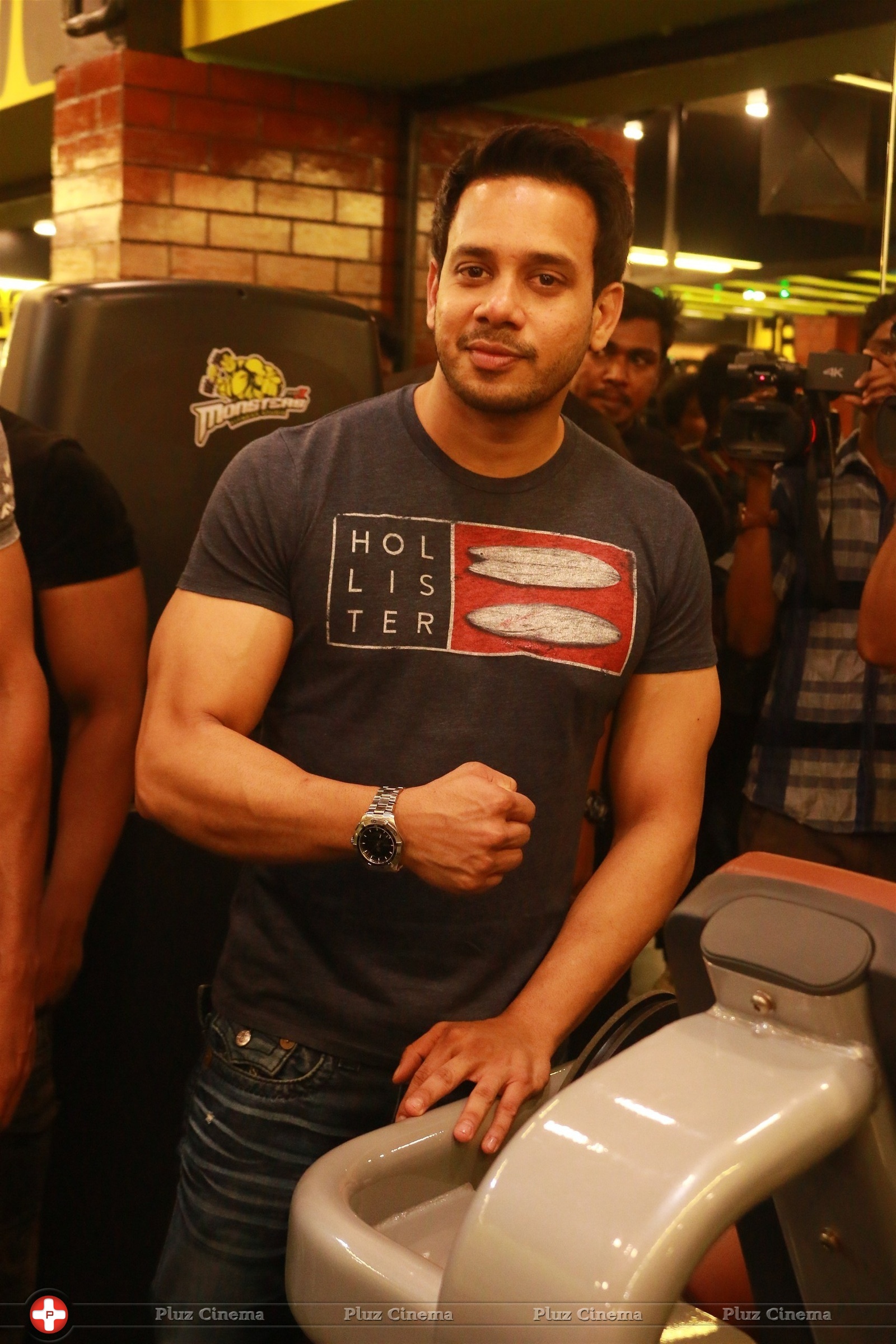 Bharath - Monsters Alpha Fitness Studio Inaugration Images | Picture 1433734