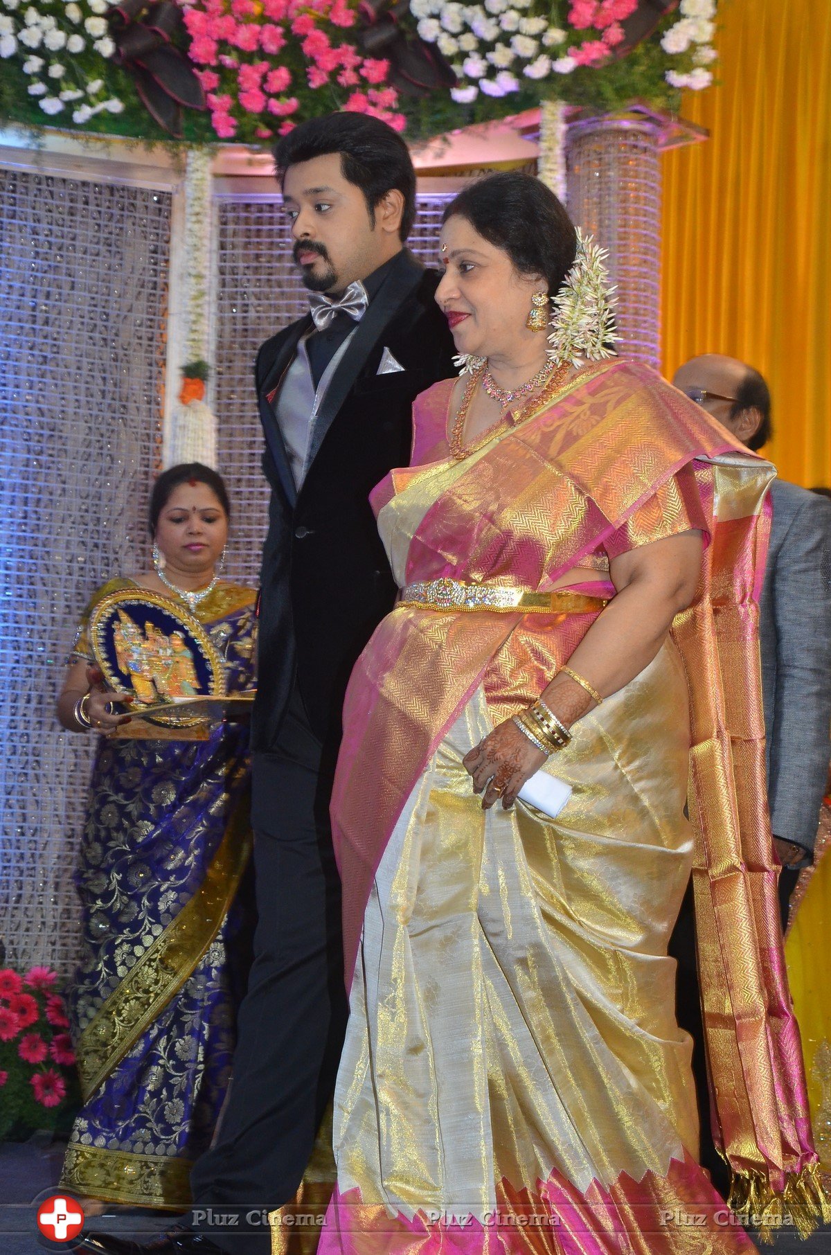 Jayachitra son Amresh Keerthi Wedding Reception Photos | Picture 1428201