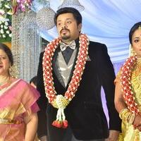Jayachitra son Amresh Keerthi Wedding Reception Photos | Picture 1428206