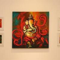 Gautami Visits Ganesh 365 Art Exhibition Stills | Picture 1409404