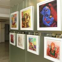 Gautami Visits Ganesh 365 Art Exhibition Stills | Picture 1409408