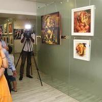 Gautami Visits Ganesh 365 Art Exhibition Stills