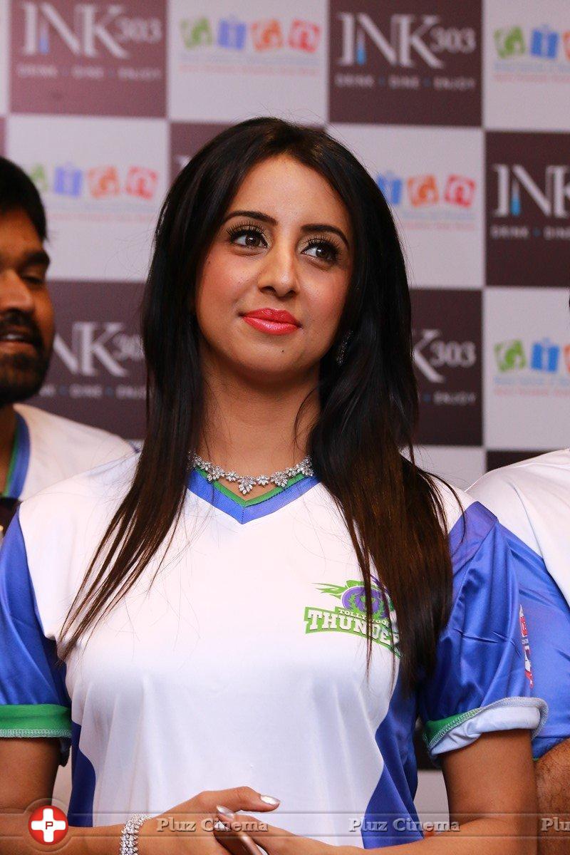 Sanjjanna Galrani - CBL Telugu Thunders Team Jersey Launch Stills | Picture 1419700