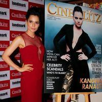 Kangana unveils Cine Blitz October Issue Photos | Picture 598108