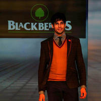 Sidharth Malhotra - Winter wear Blackberry Sharp Night Photos