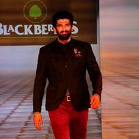 Aditya Roy Kapur - Winter wear Blackberry Sharp Night Photos
