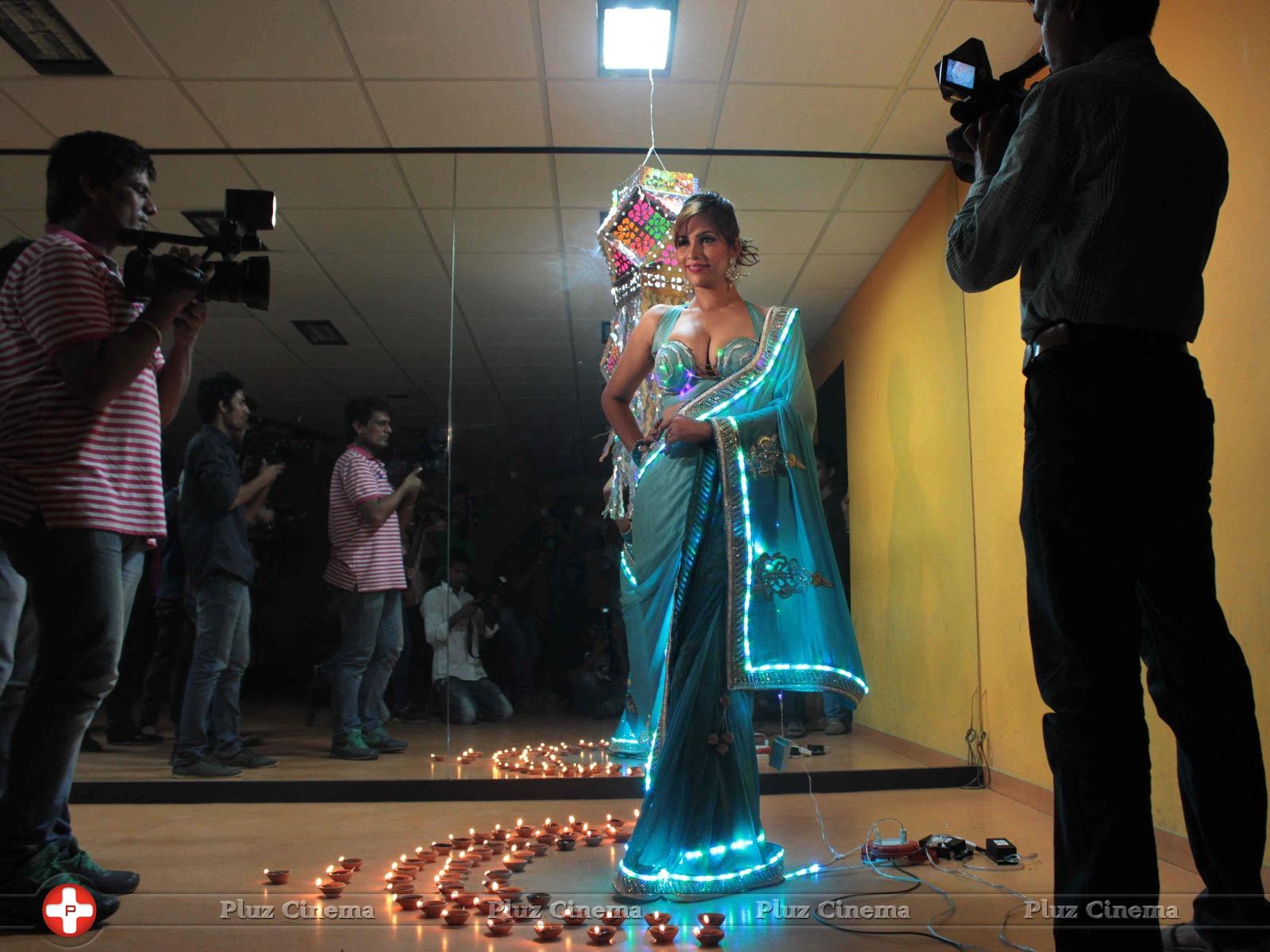 Tanisha Singh Hot Diwali Photo shoot Gallery | Picture 619422