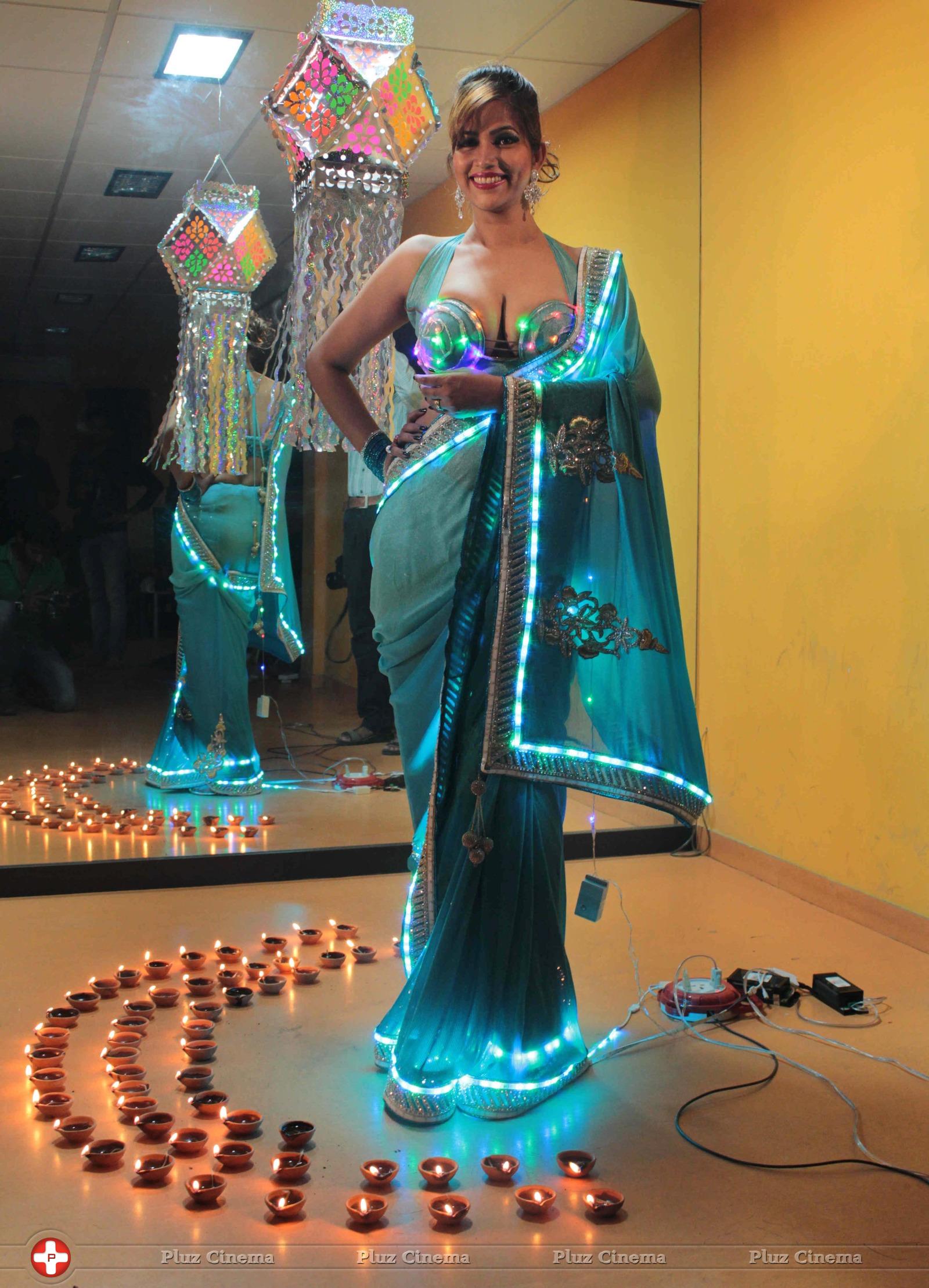 Tanisha Singh Hot Diwali Photo shoot Gallery | Picture 619423