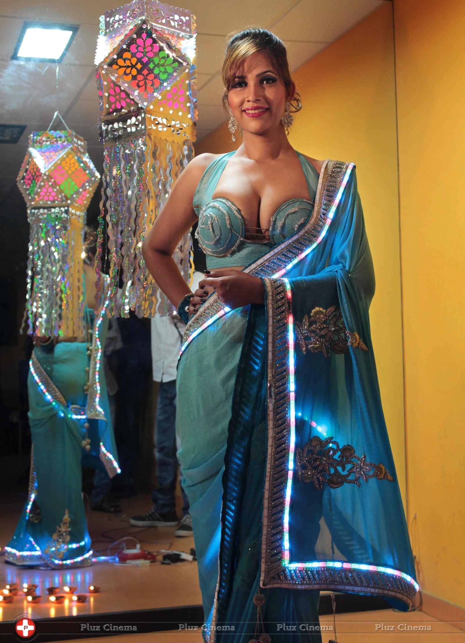 Tanisha Singh Hot Diwali Photo shoot Gallery | Picture 619424