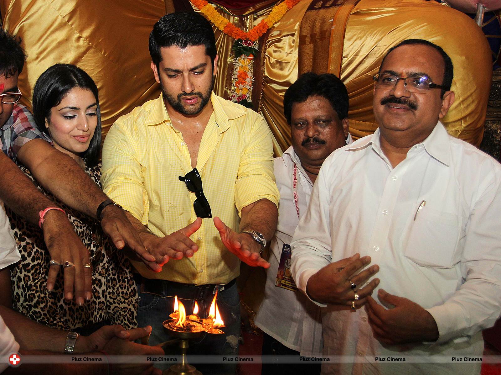 Aftab Shivdasani - Bollywood stars visit Ganesh mandals Photos | Picture 571060