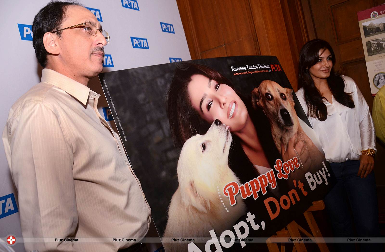 Raveena Tandon at launch of PETA's dog adoption campaign Photos | Picture 570538
