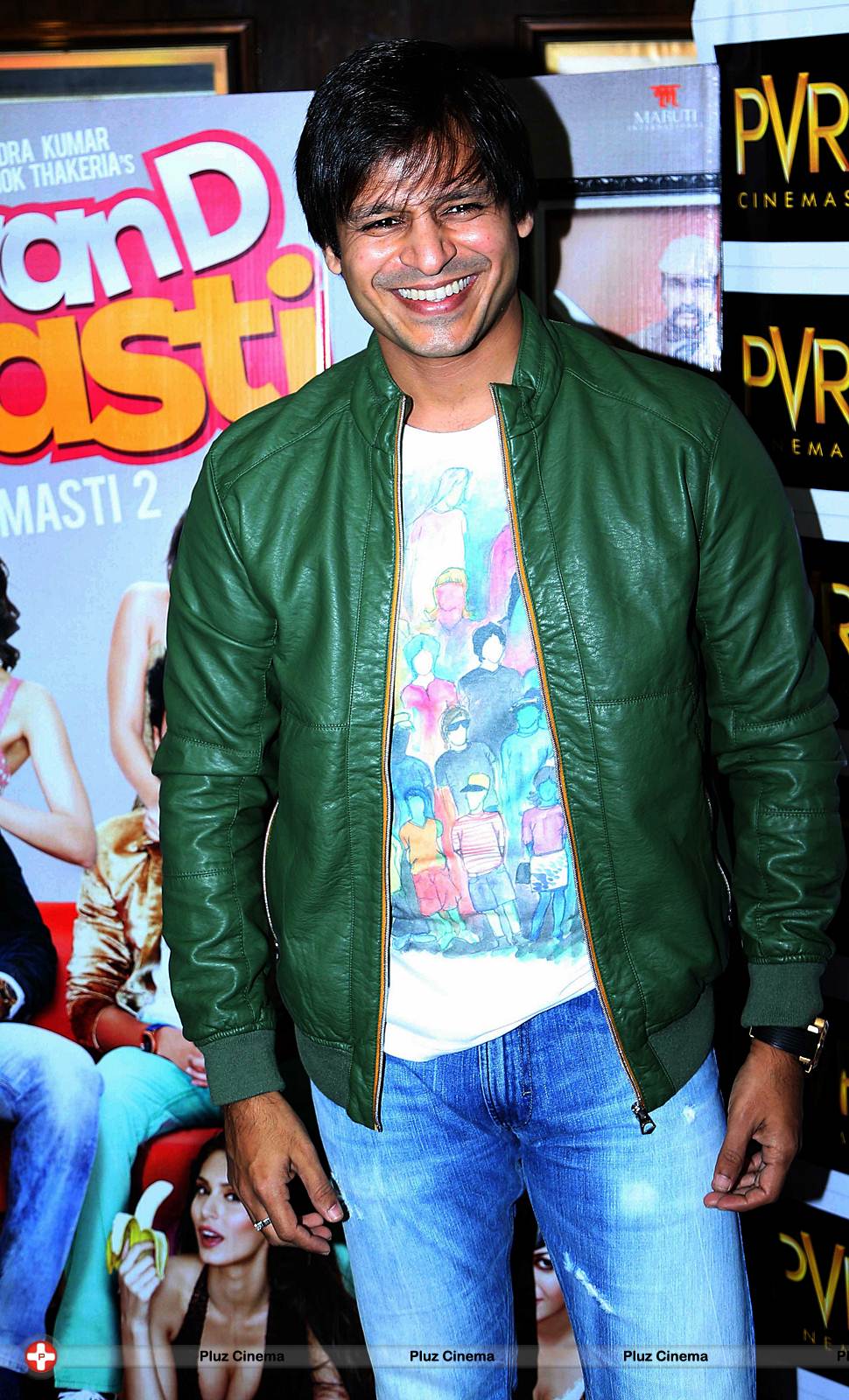 Vivek Oberoi during the promotion of his film Grand Masti in New Delhi Photos | Picture 572454