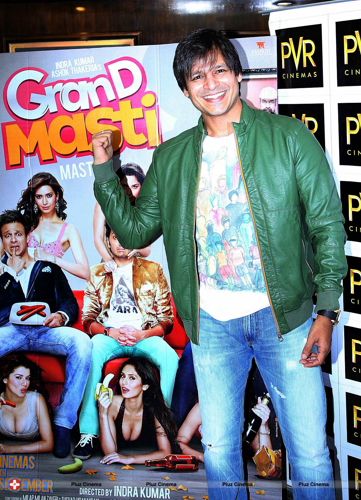 Vivek Oberoi during the promotion of his film Grand Masti in New Delhi Photos | Picture 572456