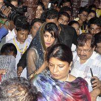 Filmstars visit Andhericha Raja Photos
