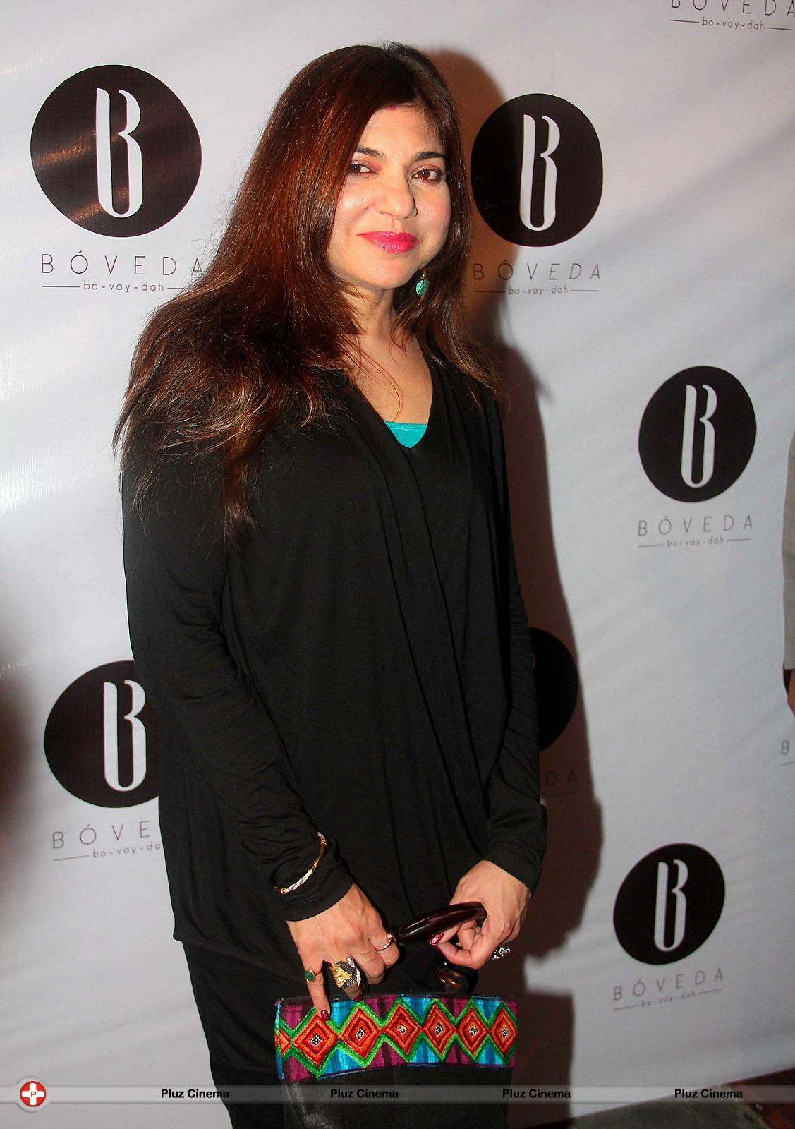 Alka Yagnik - Launch party of Resto Bar Boveda Photos | Picture 579531