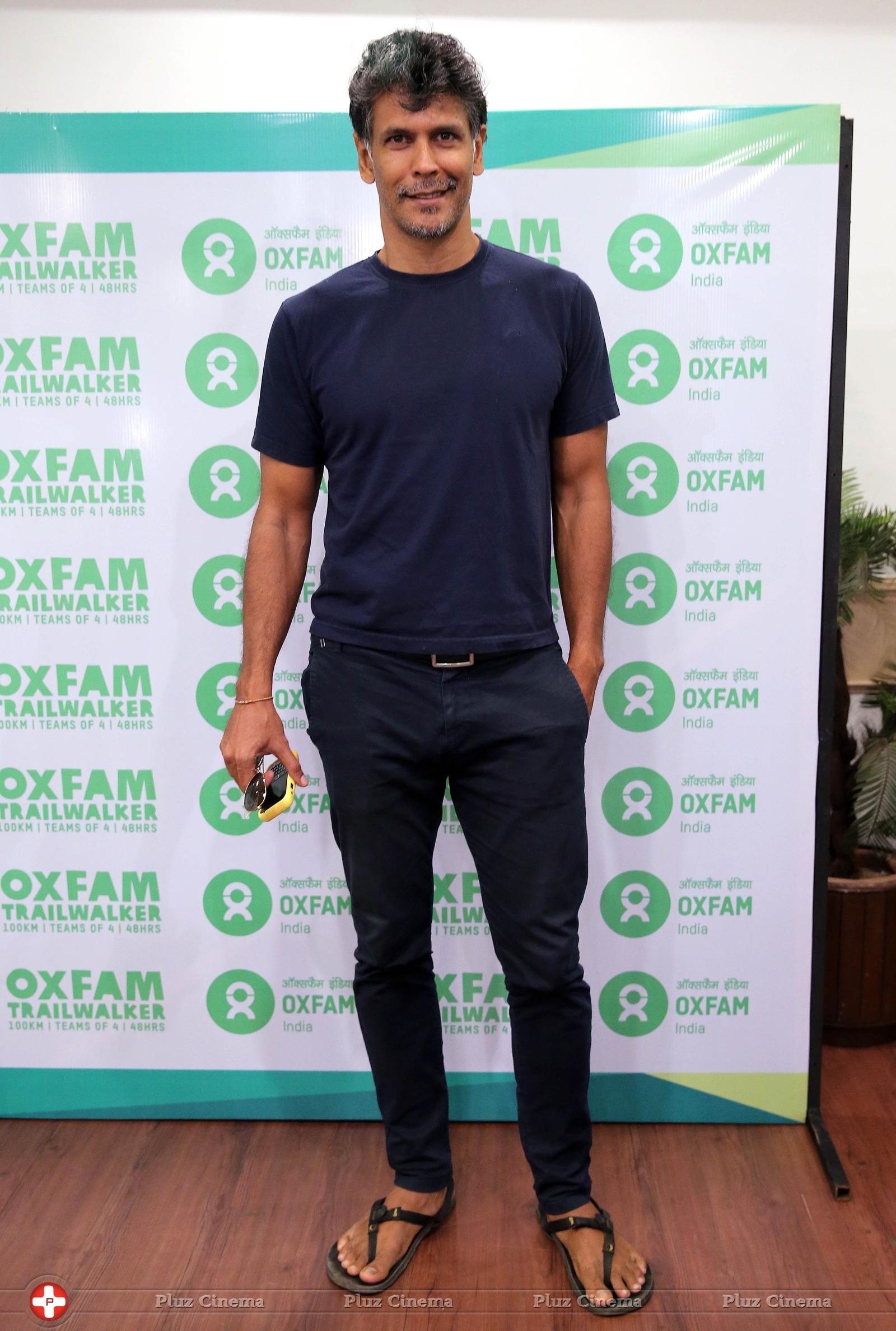 Milind Soman - Press conference to announce Oxfam Trailwalker, a 100km fund raising run Photos | Picture 582815