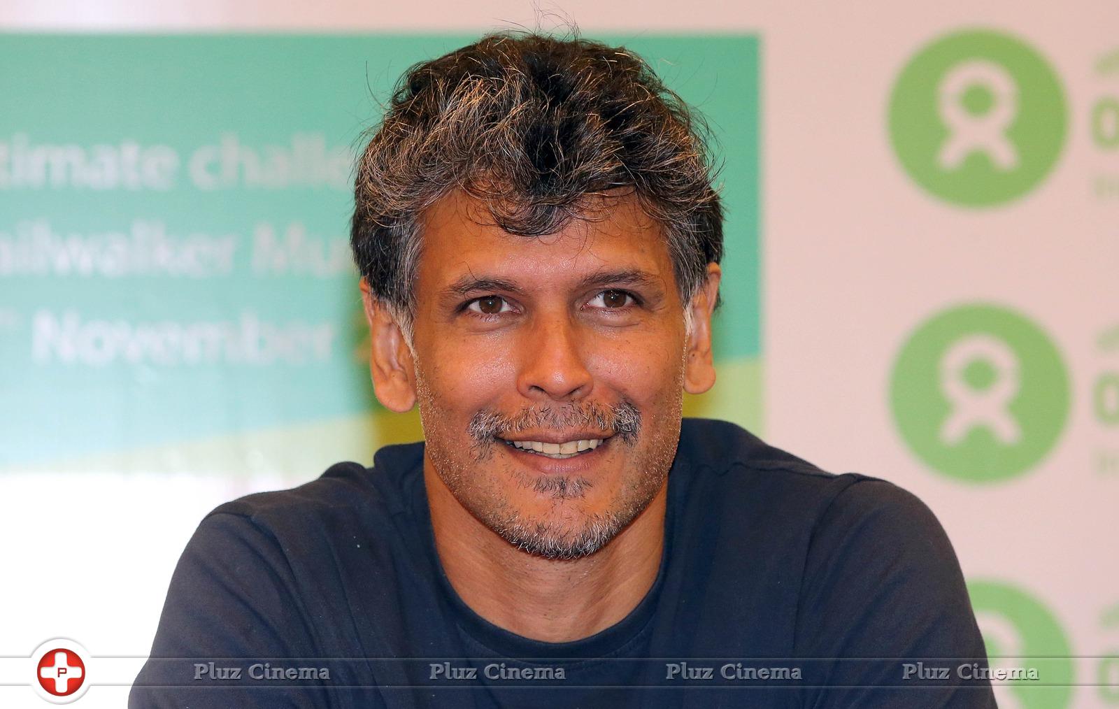 Milind Soman - Press conference to announce Oxfam Trailwalker, a 100km fund raising run Photos | Picture 582819