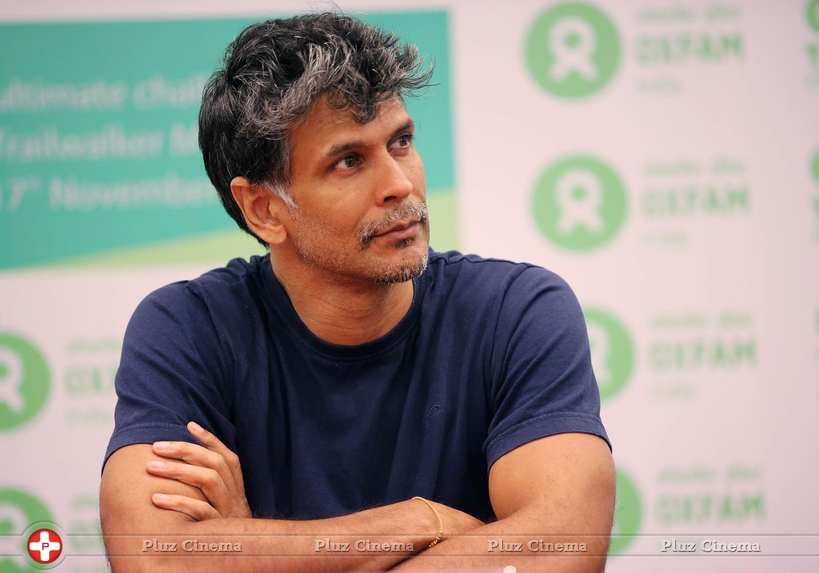 Milind Soman - Press conference to announce Oxfam Trailwalker, a 100km fund raising run Photos | Picture 582821