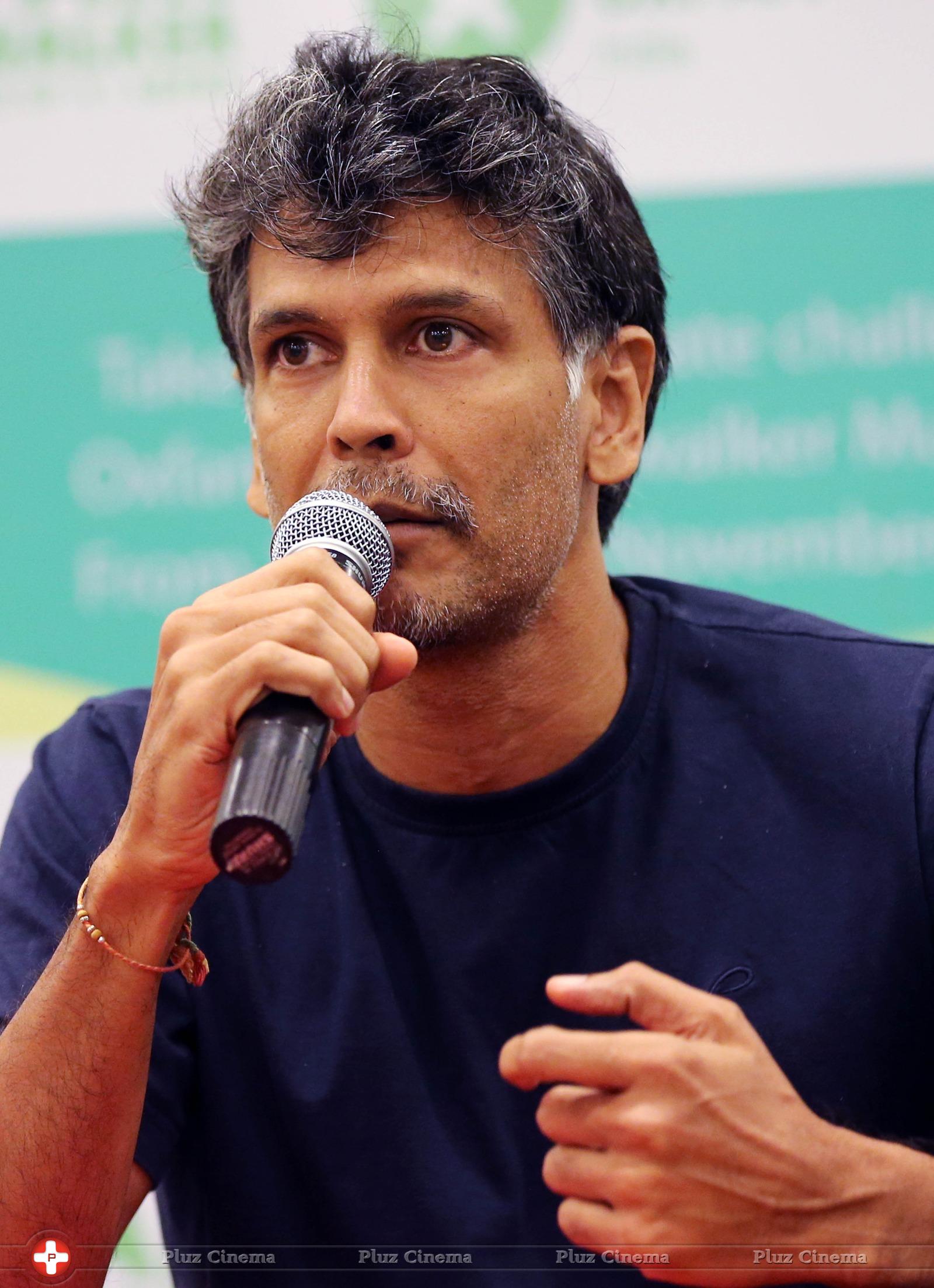 Milind Soman - Press conference to announce Oxfam Trailwalker, a 100km fund raising run Photos | Picture 582825